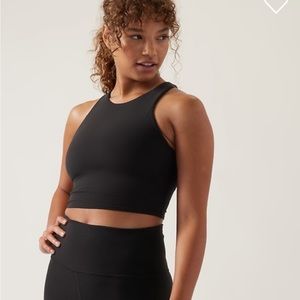 Athleta conscious crop black small